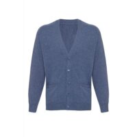 Men's cashmere classic cardigan by Lona Scott, crafted from 100% cashmere for timeless elegance, warmth, and comfort