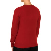 Women's 100% Cashmere V-Neck Jumper, Red