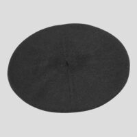 Womens Black Cashmere Beret, soft and stylish beret hat