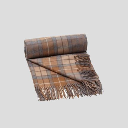 Lona Scott Tartan Cashmere Throw Blanket