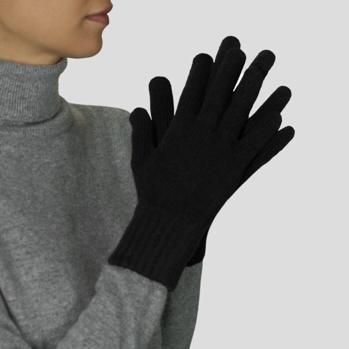 Ladies 100% cashmere gloves