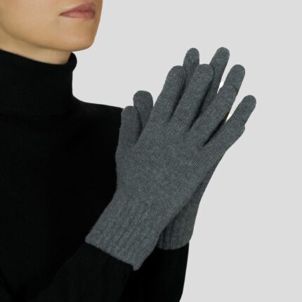 Ladies 100% cashmere gloves