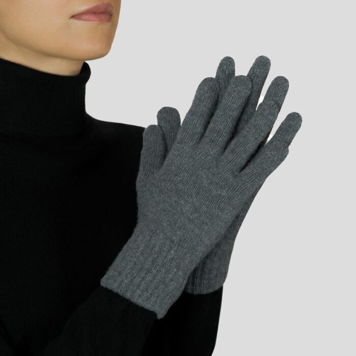 Ladies 100% cashmere gloves