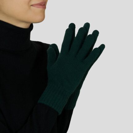 Ladies 100% cashmere gloves