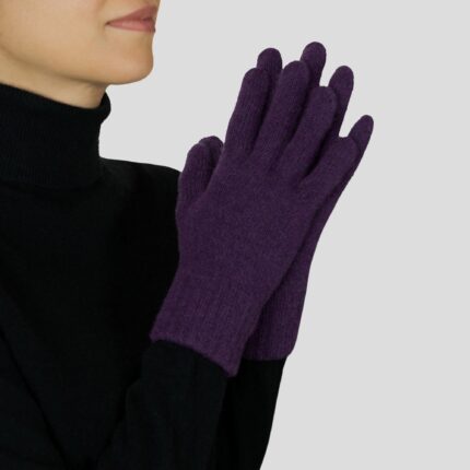 Ladies 100% cashmere gloves