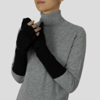 Ladies 100% cashmere gloves