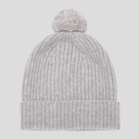 This 3-ply Unisex cashmere beanie features a classic ribbed knit design, offering a snug fit and a luxuriously soft texture, available in a range of rich, elegant colours