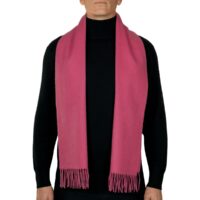 Showcasing a smooth, solid colour, this 2-ply Lambswool scarf offers a clean, streamlined look with a gently textured surface, available in a range of elegant plain colours