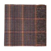 Featuring a rich tartan pattern, this 2-ply Lambswool scarf drapes gracefully with a classic check design and a subtle texture, available in a variety of traditional tartans.