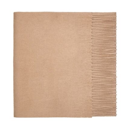 Showcasing a smooth, solid color, this 2-ply Lambswool scarf offers a clean, streamlined look with a gently textured surface, available in a range of elegant plain colours.