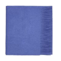 Showcasing a smooth, solid color, this 2-ply Lambswool scarf offers a clean, streamlined look with a gently textured surface, available in a range of elegant plain colors.