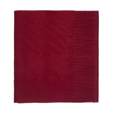 Showcasing a smooth, solid color, this 2-ply Lambswool scarf offers a clean, streamlined look with a gently textured surface, available in a range of elegant plain colors.