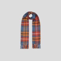 Women's Cashmere Shawl. A cosy and soft stole in Antique Buchanan