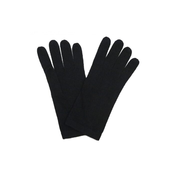 Womens Lightweight Cashmere Gloves in Black