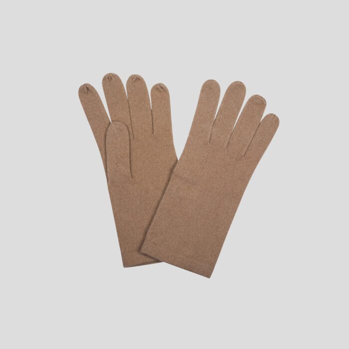 Womens Lightweight Cashmere Gloves in Beige
