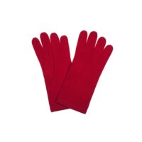 Womens Lightweight Cashmere Gloves in Red