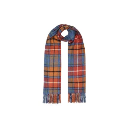 Women's Cashmere Shawl. A cosy and soft stole in Antique Buchanan