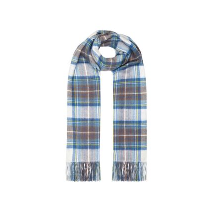 Womens Lambswool Shawl. A cosy and soft stole in MB Stewart Tartan