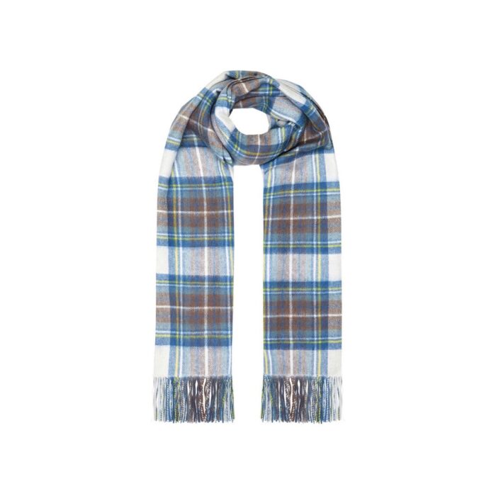Womens Lambswool Shawl. A cosy and soft stole in MB Stewart Tartan