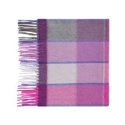 Luxuriously soft and warm, this 2-ply Cashmere scarf boasts a refined tartan pattern with an ultra-smooth finish, available in an array of classic tartans