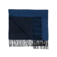 Reversible Soft Cashmere Scarf, from our new collection, navy & slate