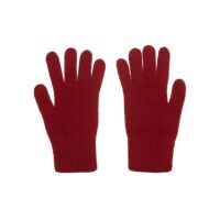 Lona Scott, Ladies LAmbswool Gloves, Red