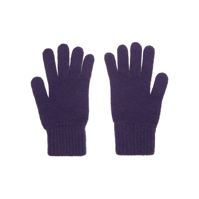 Lona Scott, Ladies LAmbswool Gloves, purple